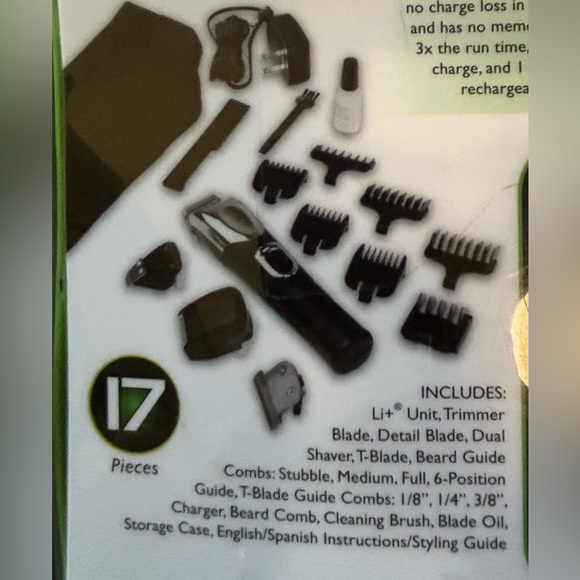 WAHL 17 Piece Trimming/Shaving Kit - Picture 8 of 16
